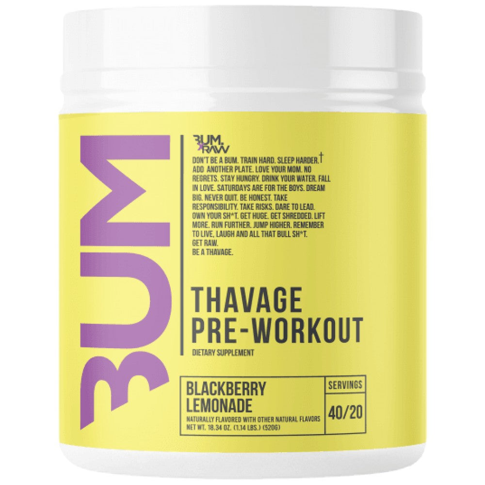 RAW Nutrition CBUM Thavage Pre-Workout with Nitrosigine - Предтренировъчна формула с Nitrosigine