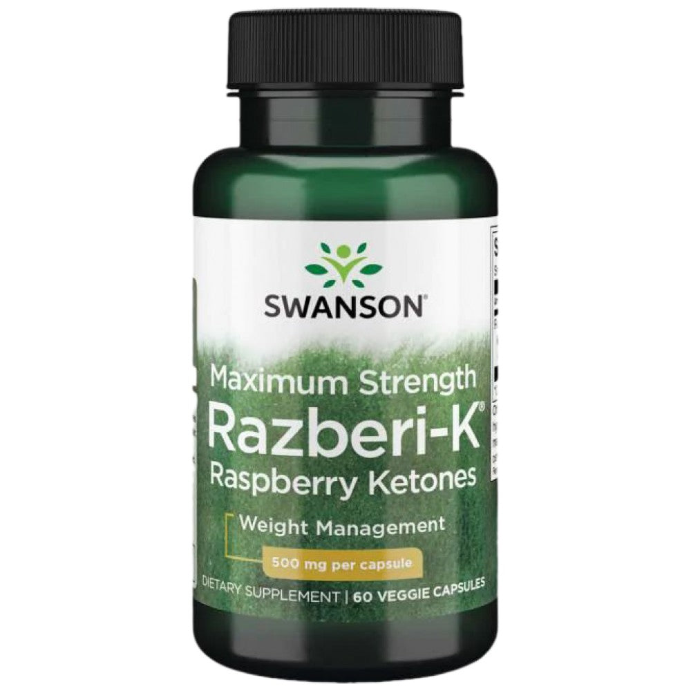 SWANSON Razberi-K 500 mg - Малинови кетони 500 mg