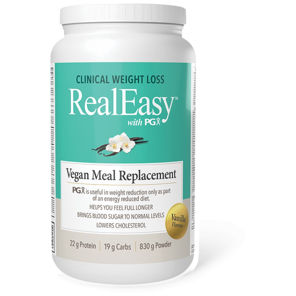 Natural Factors Vegan Real Easy с PGX Vanilla - Веган протеин с PGX ванилия