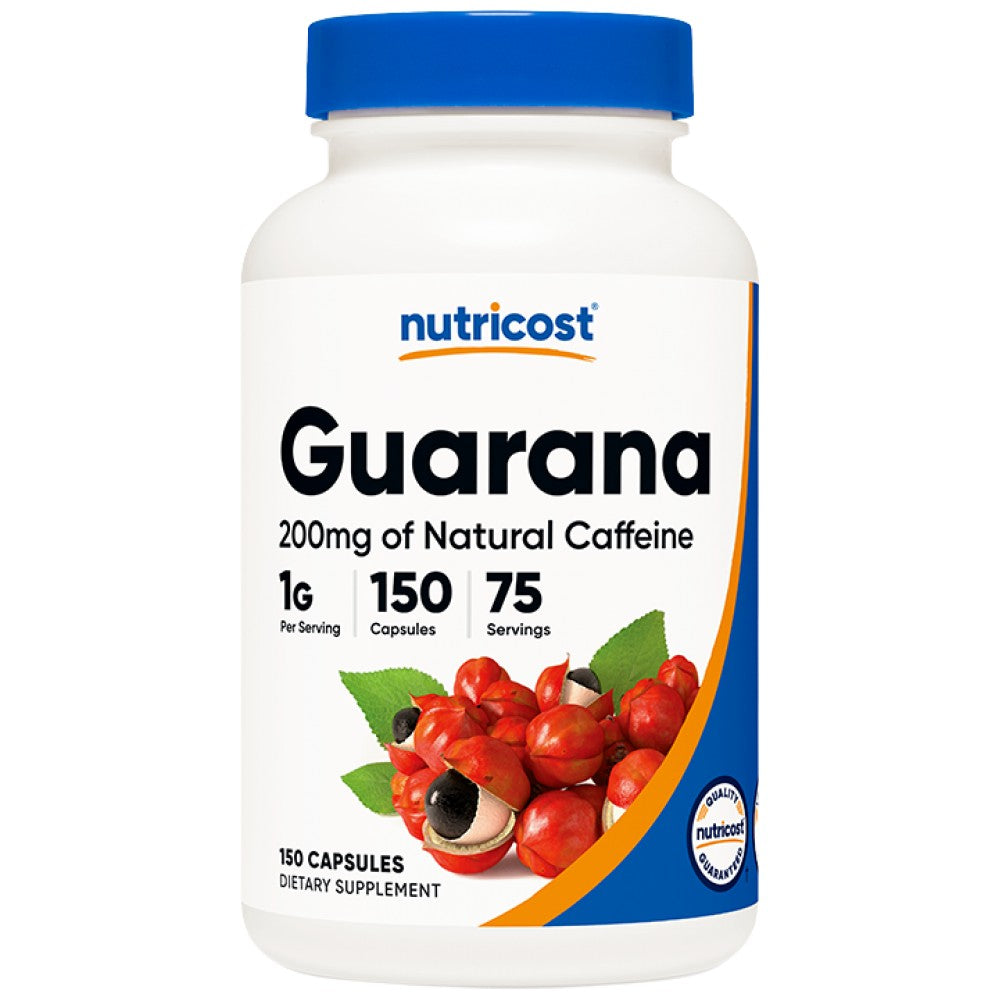 Nutricost Guarana 500 mg - Гуарана 500 mg