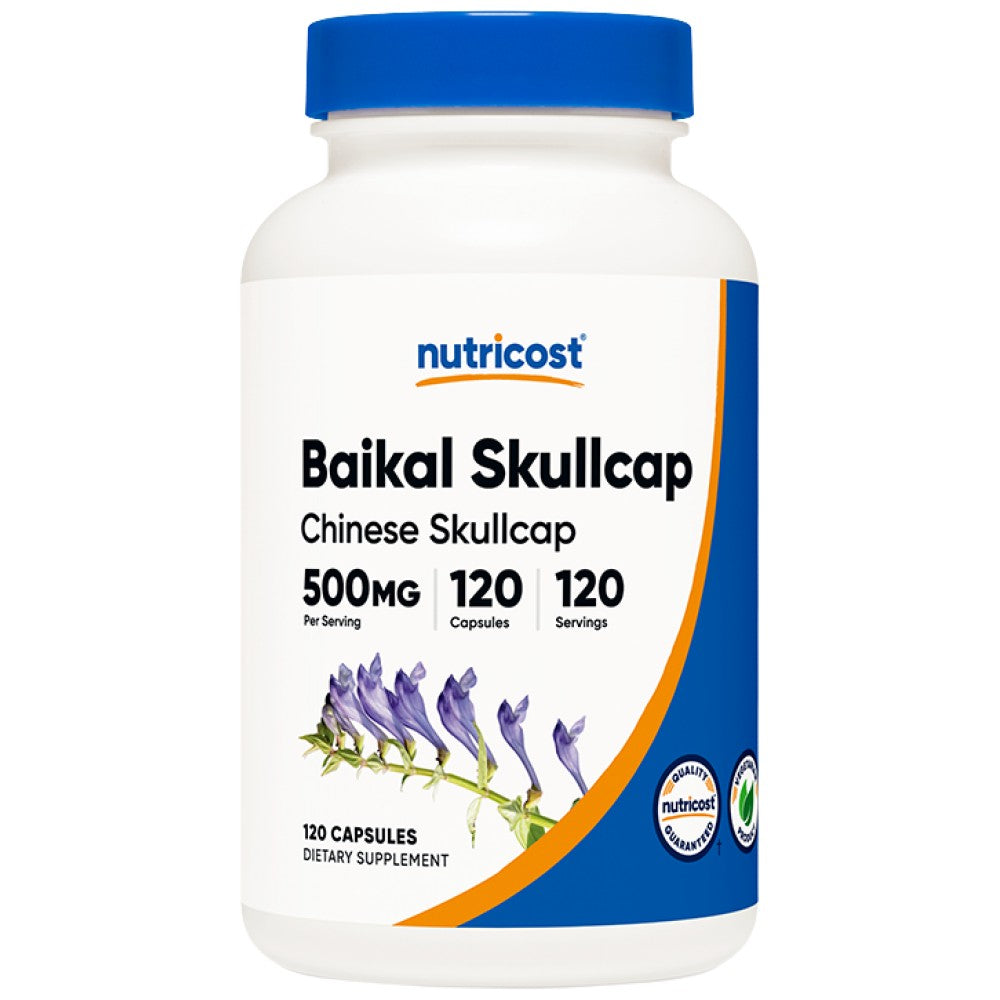 Nutricost Baikal Skullcap Chinese Skullcap 500 mg - Китайски шлемник 500 mg