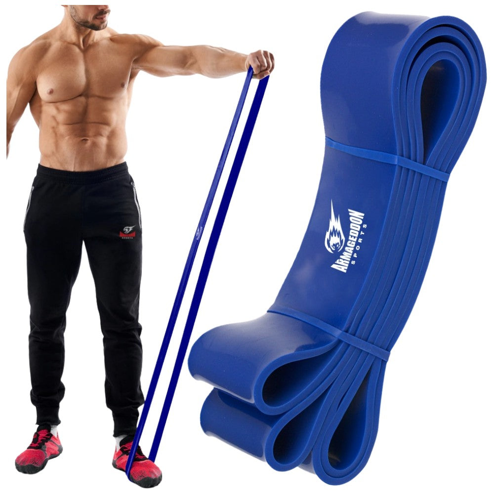 ARMAGEDDON Ластична лента за упражнения Resistance Band Blue - Тренировъчна лента синя