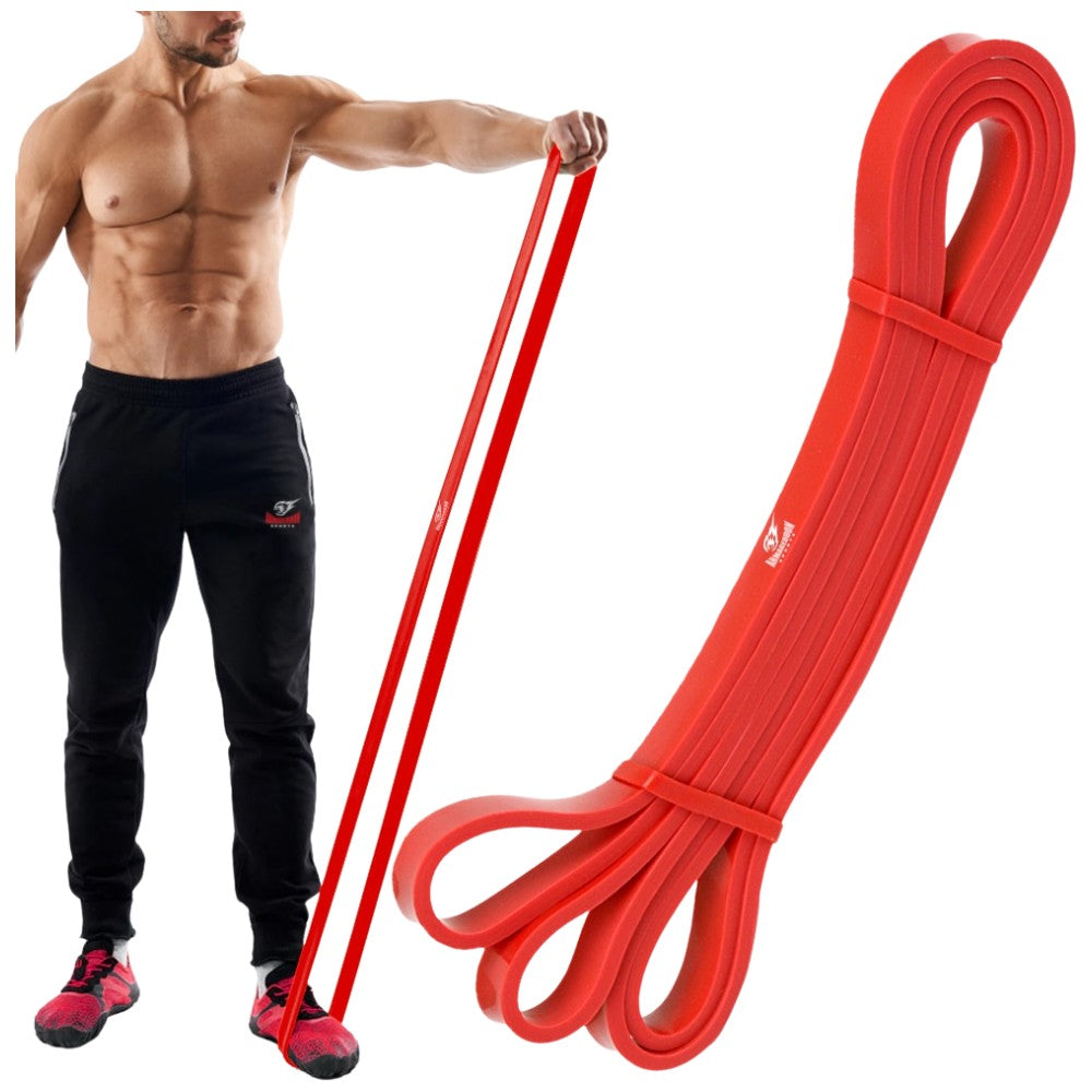 ARMAGEDDON Ластична лента за упражнения Resistance Band Red - Тренировъчна лента червена