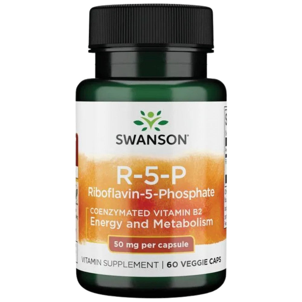 SWANSON R-5-P Riboflavin-5-Phosphate 50 mg - Рибофлавин (B2) 50 mg