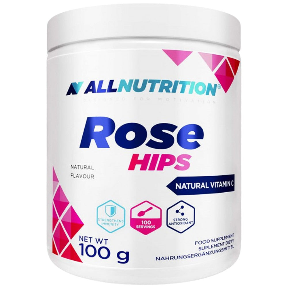 AllNutrition Rose Hips Powder Natural Vitamin C - Шипка на прах с Витамин C