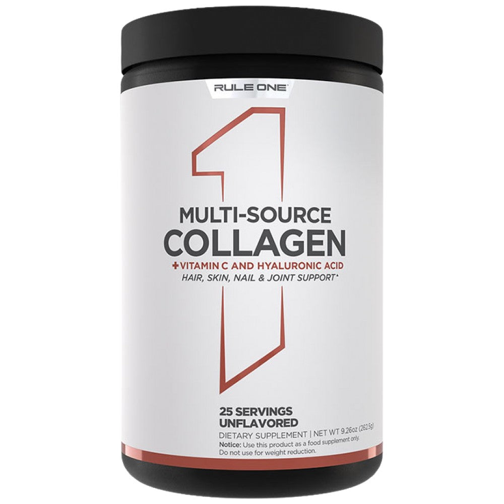 Rule1 Multi-Source Collagen with Vitamin C & Hyaluronic Acid - Колаген от няколко източника с хиалурон