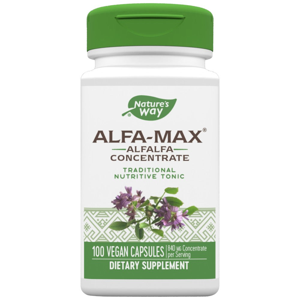 Nature’s Way Alfa-Max Concentrate 525 mg - Люцерна концентрат 525 mg