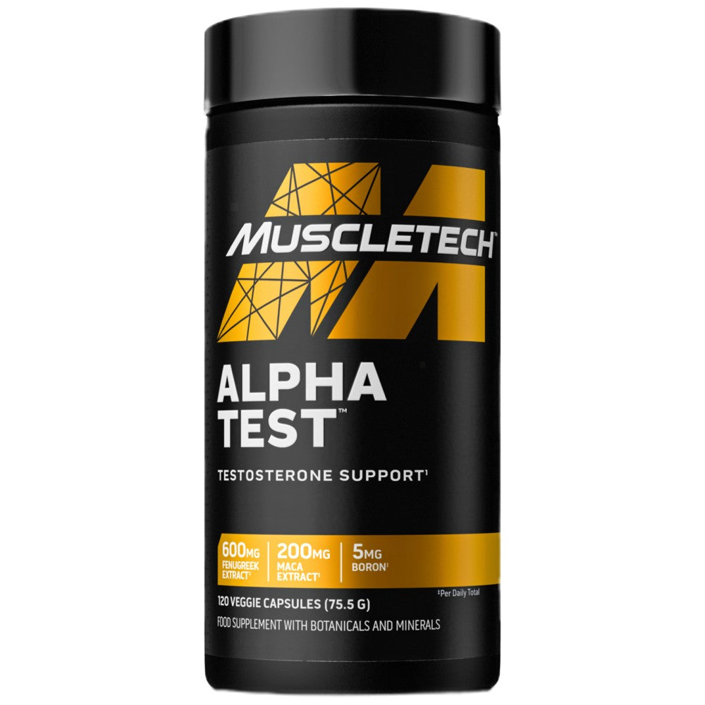 MuscleTech Alpha Test Testosterone Support - Тестостеронов бустер