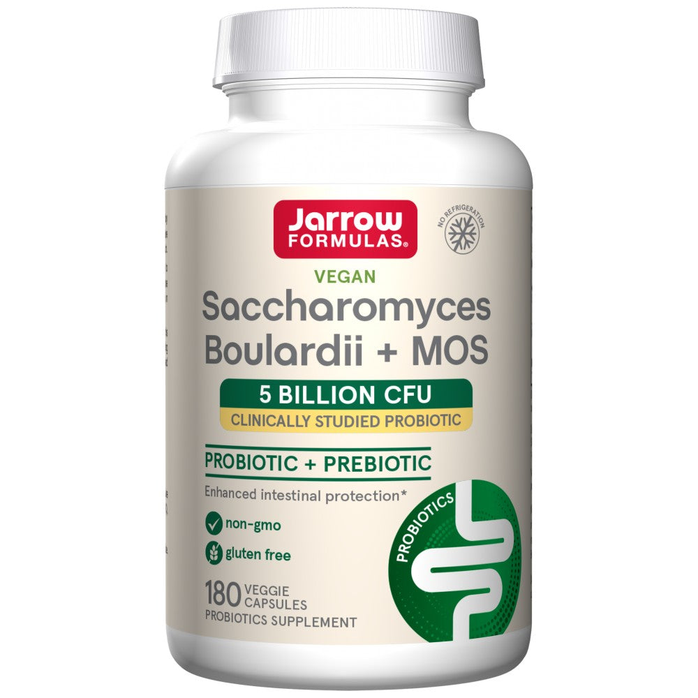 Jarrow Formulas Saccharomyces Boulardii + MOS - Сахаромицес буларди с MOS