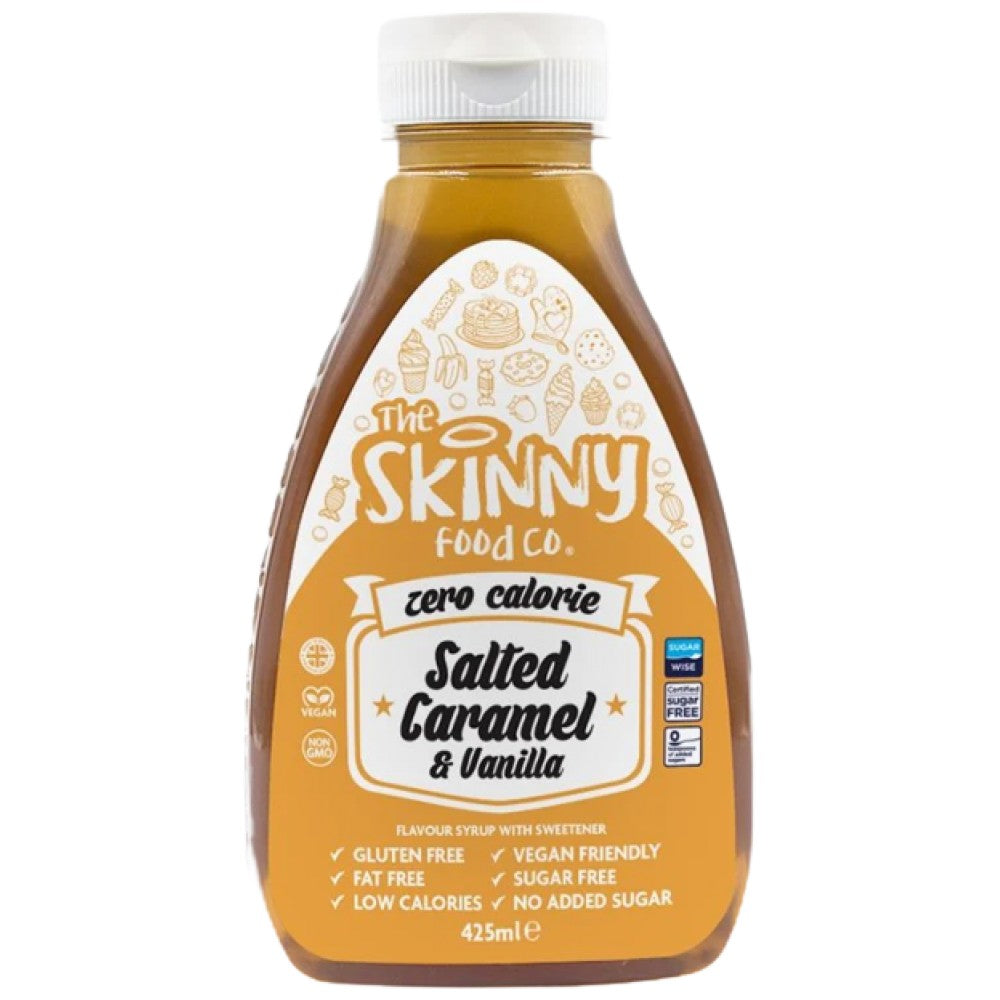 Skinny Food Co Skinny Syrup Salted Caramel Vanilla - Сироп без калории солен карамел и ванилия