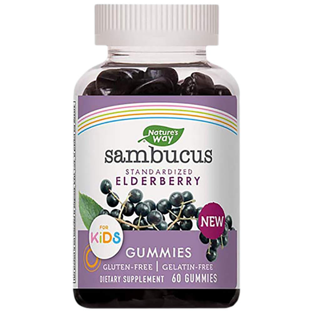 Nature’s Way Sambucus For Kids 25 mg - Детски черен бъз 25 mg
