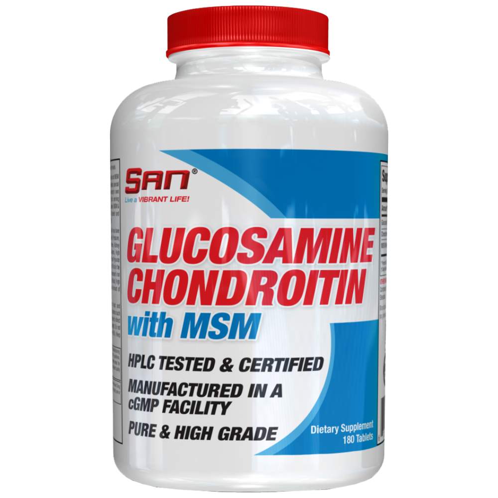 SAN Glucosamine Chondroitin with MSM - Глюкозамин, хондроитин и MSM