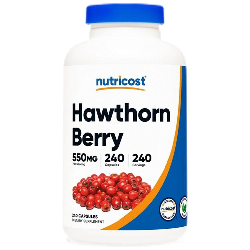 Nutricost Hawthorn Berry 550 mg - Глог плод 550 mg