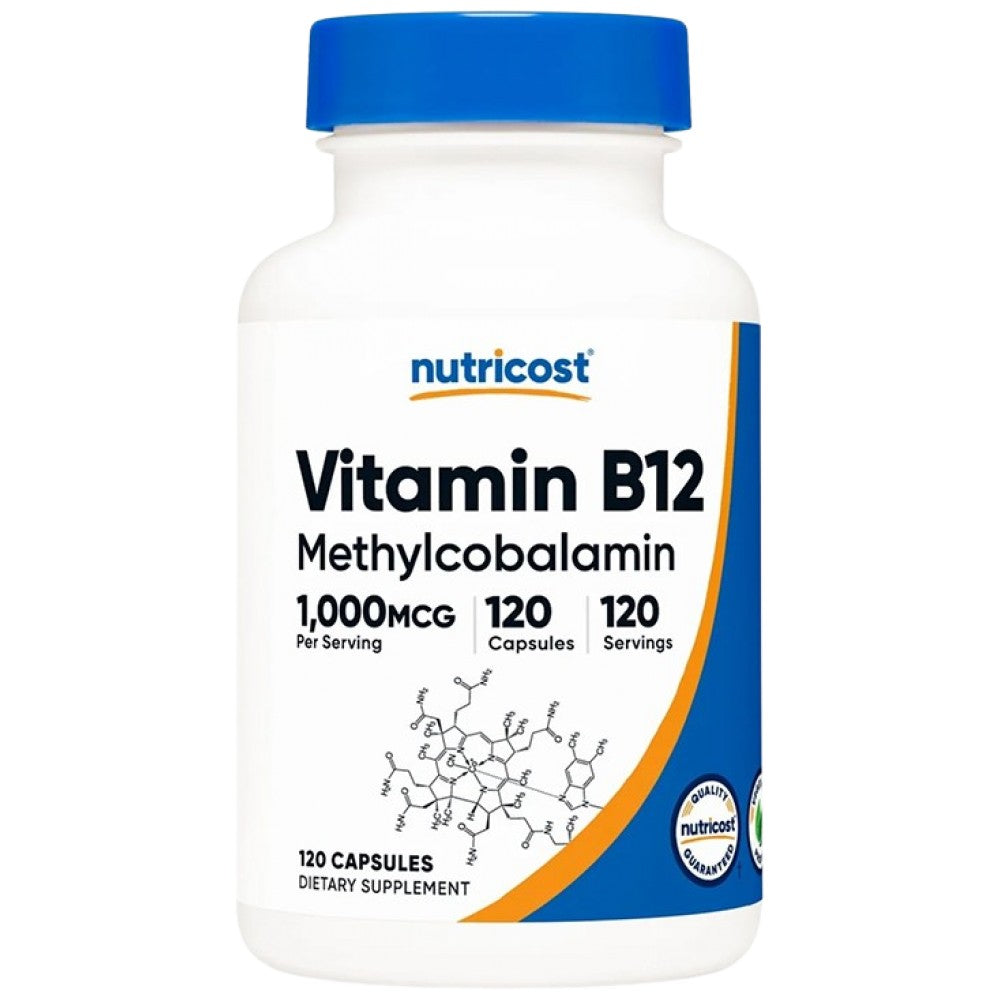 Nutricost Vitamin B12 Methylcobalamine 1000 mcg - Витамин Б12 метилкобаламин 1000 mcg