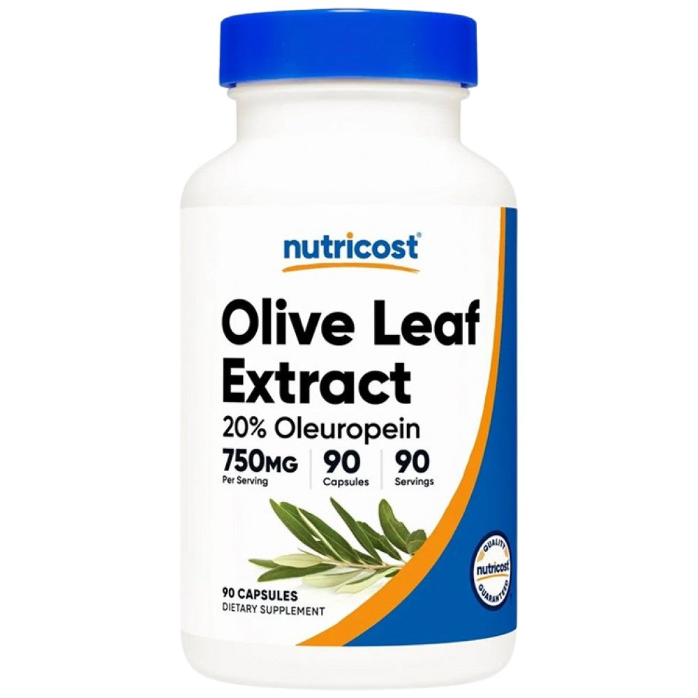 Nutricost Olive Leaf Extract 750 mg - Маслинови листа екстракт 750 mg