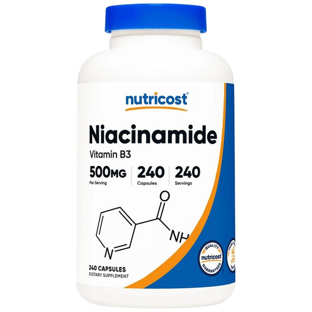 Nutricost Niacinamide Vitamin B3 - Ниацинамид (B3)