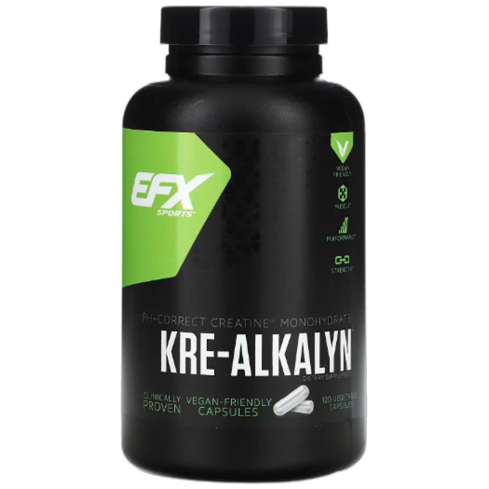 All American EFX Kre-Alkalyn EFX Capsules - Буфериран креатин Kre-Alkalyn капсули