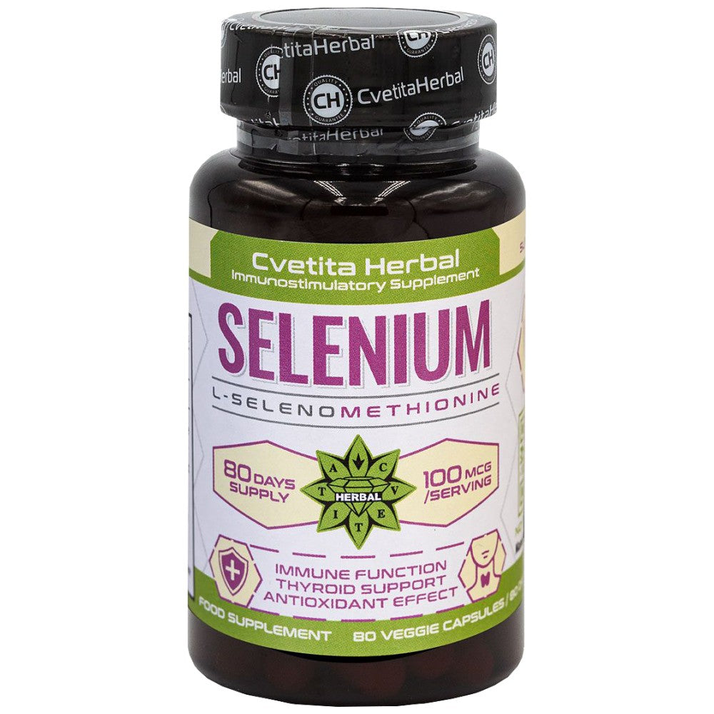 Cvetita Herbal Selenium 100 mcg - Селен 100 mcg