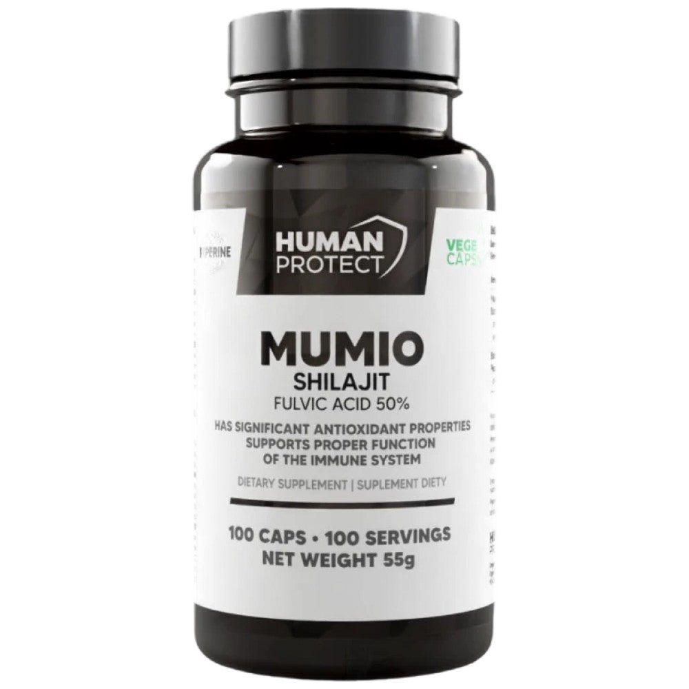 Human Protect Mumio Shilajit 400 mg - Мумио шилажит 400 mg