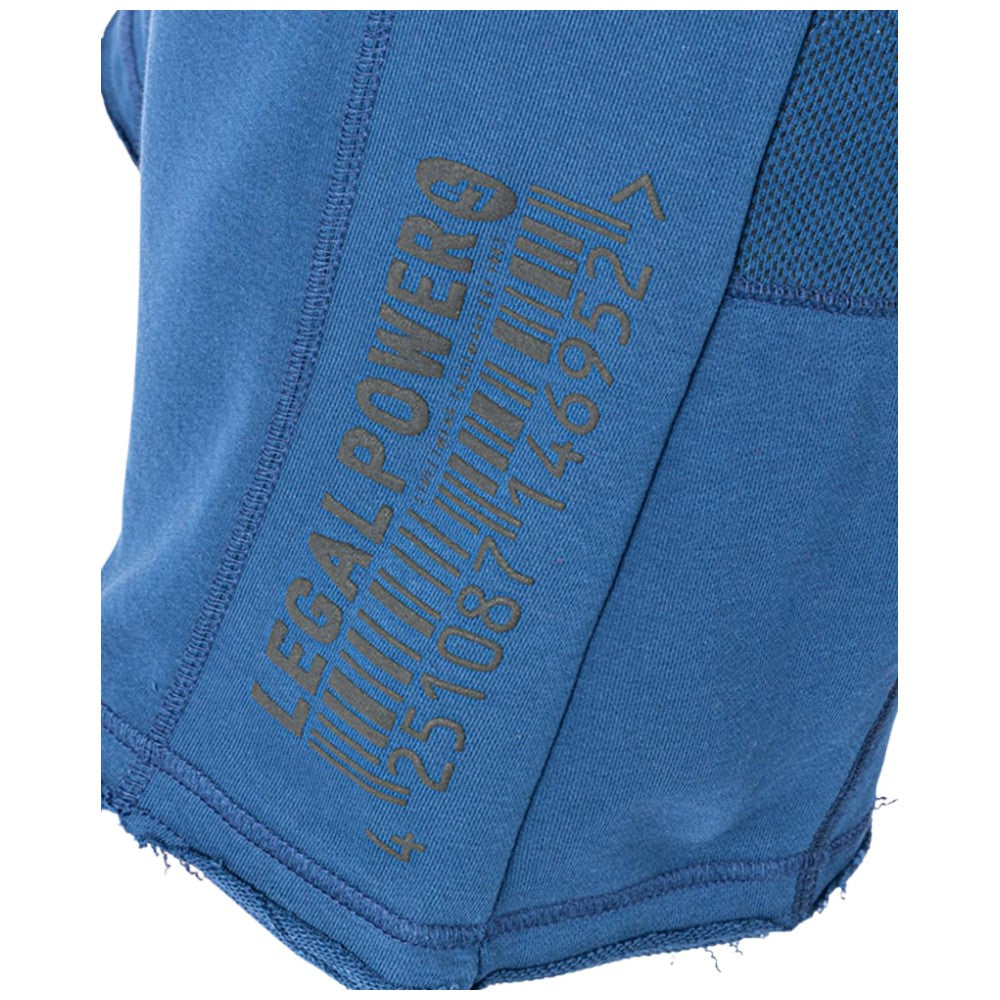 Legal Power Shorts Barcode Ottomix Knitted Rain Mesh - Шорти за трениране сини