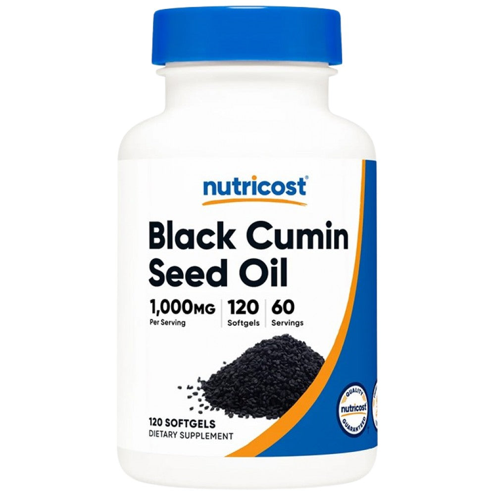 Nutricost Black Cumin Seed Oil 500 mg - Масло от черен кимион 500 mg
