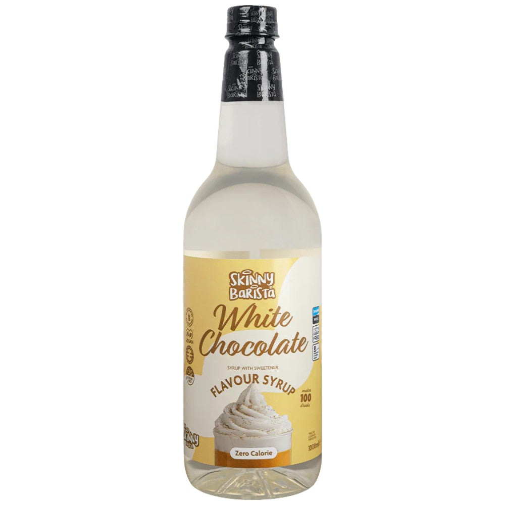 Skinny Food Co Skinny Barista Zero Calorie Coffee Syrup White Chocolate - Сироп за кафе без калории