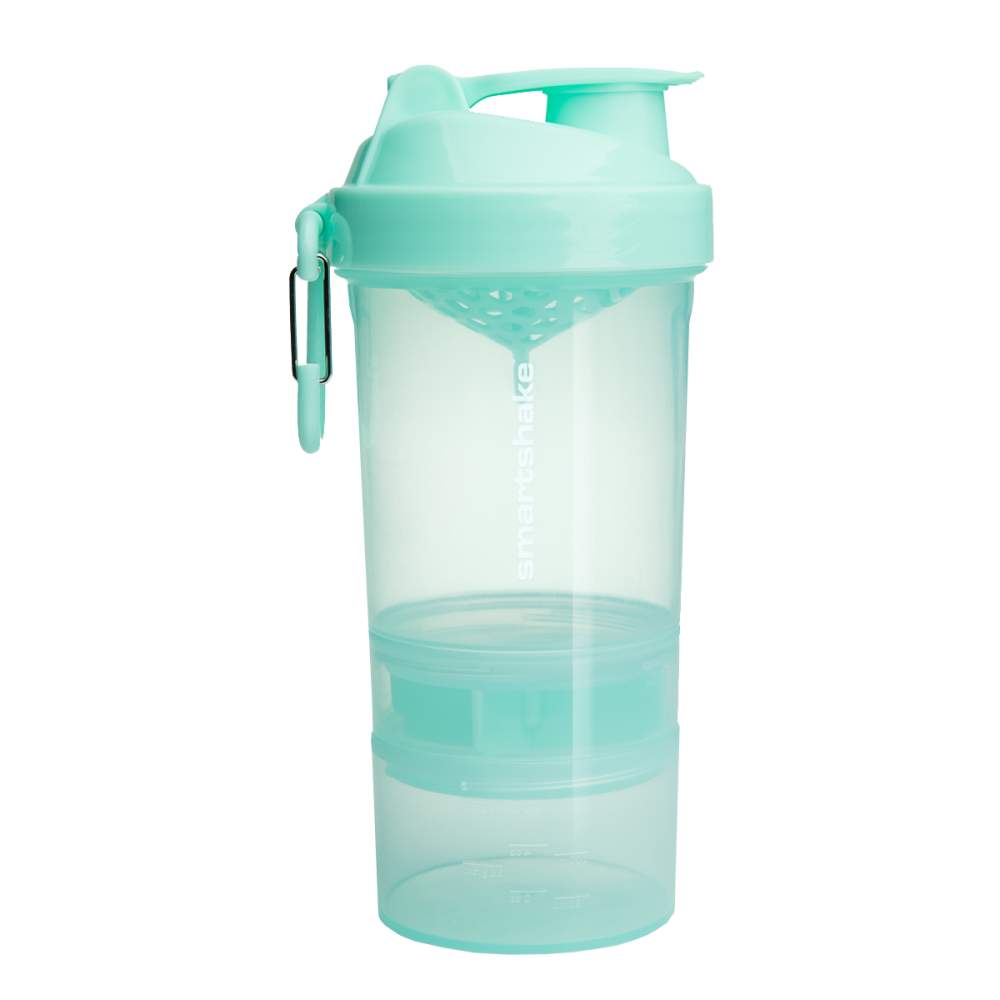 SmartShake 2Go Smart Shaker Mint Green - Шейкър с отделения (мента)
