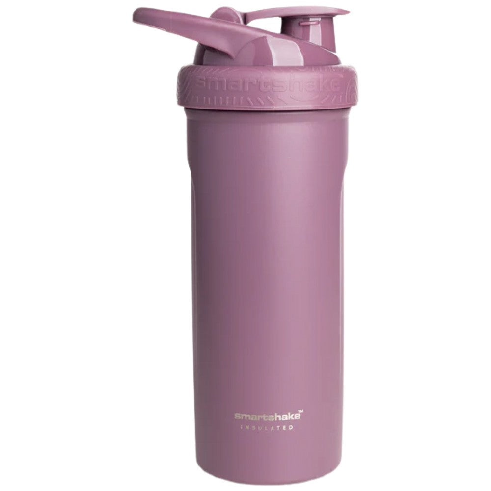 SmartShake Insulated Steel Smart Shaker Dusty Plum - Термо метален шейкър лилав