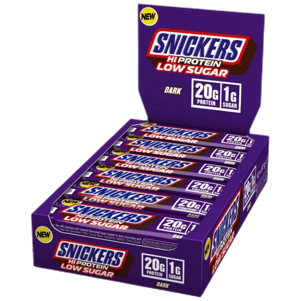 Snickers Hi-Protein Bar Low Sugar - Протеинов бар Snickers