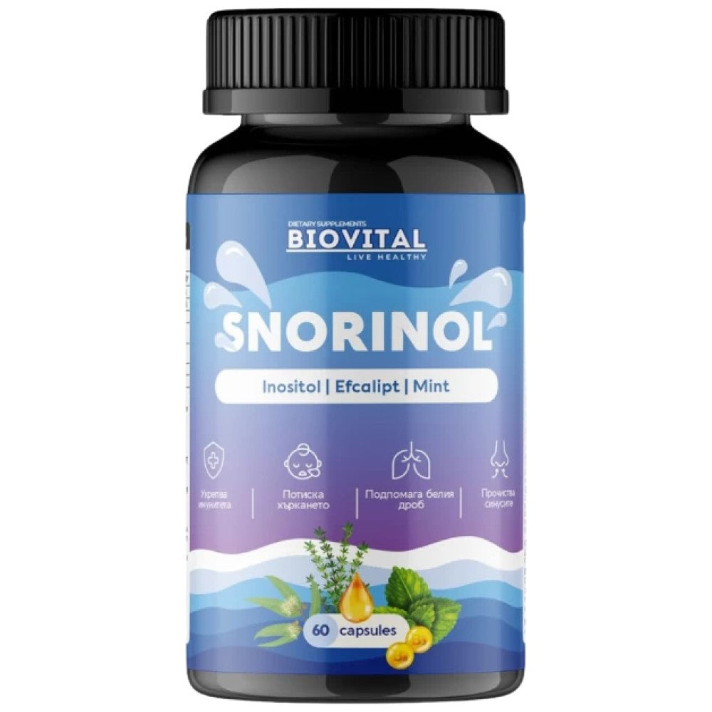 Biovital Snorinol For Better Sleep - Формула за по-добър сън