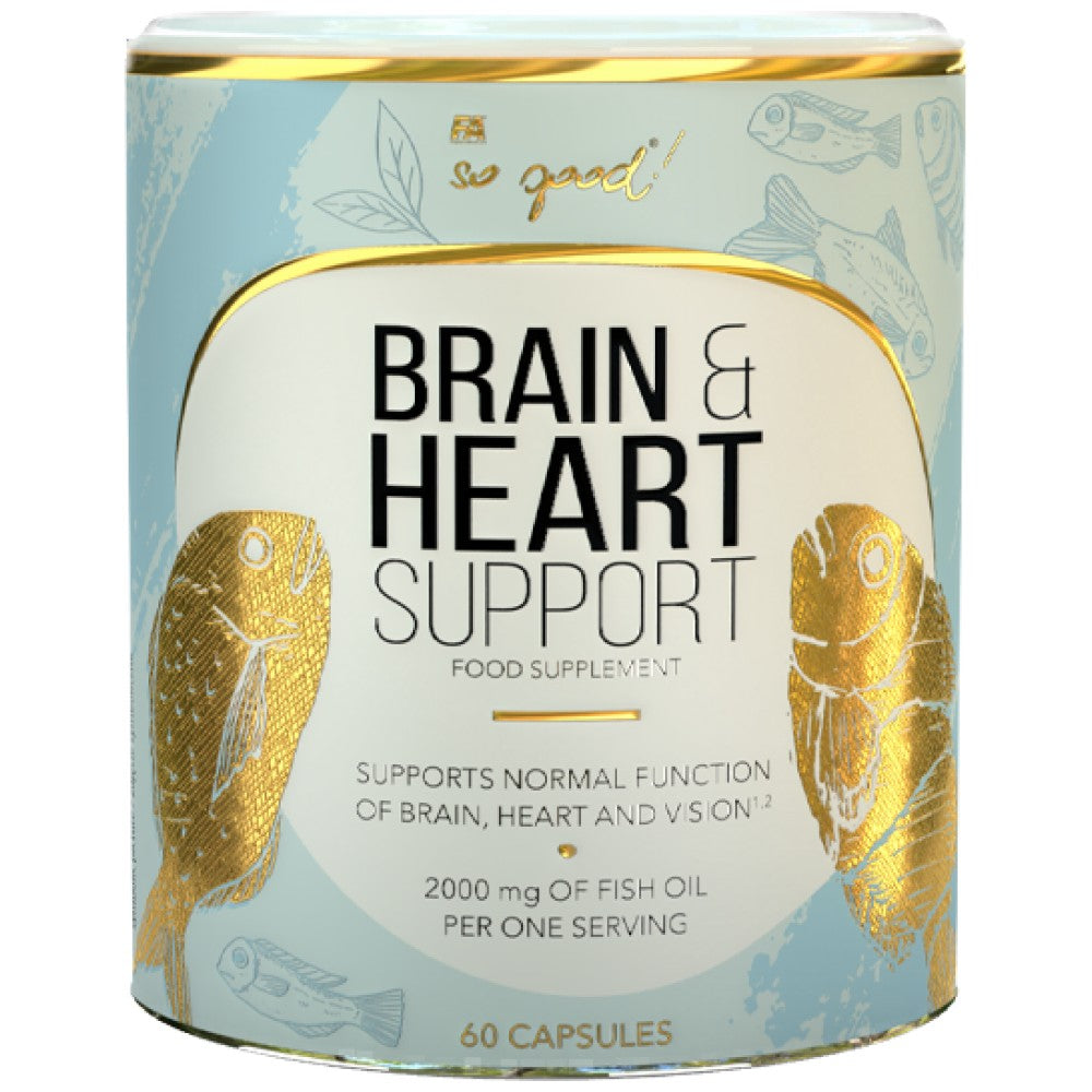 FA Nutrition Brain & Heart Support Omega 3 So Good! Series - Омега 3 за мозък и сърце