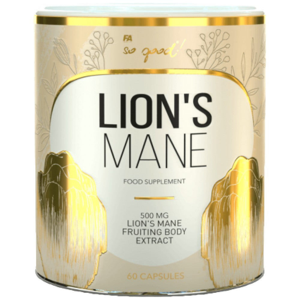 FA Nutrition Lion's Mane 500 mg So Good Series - Лъвска грива 500 mg