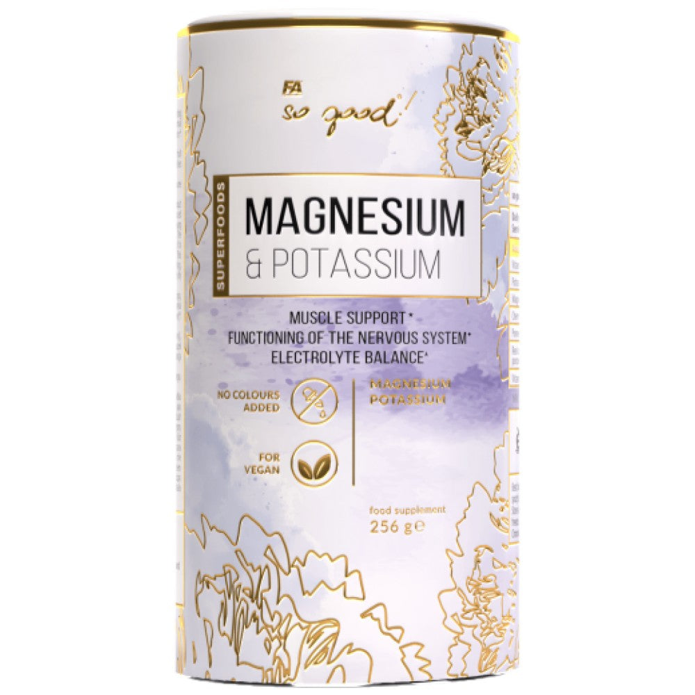 FA Nutrition Magnesium & Potassium with Stevia So Good! Series - Магнезий и калий със стевия