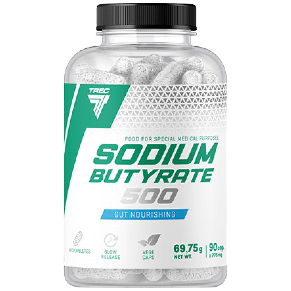 Trec Nutrition Sodium Butyrate 500 mg - Натриев бутират 500 mg за червата