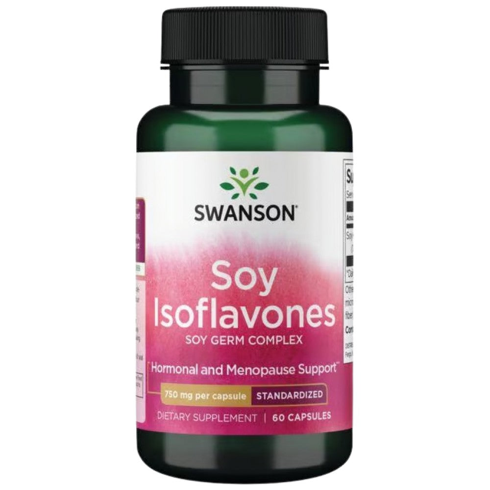 SWANSON Soy Isoflavones 750 mg - Соеви изофлавони 750 mg за жени