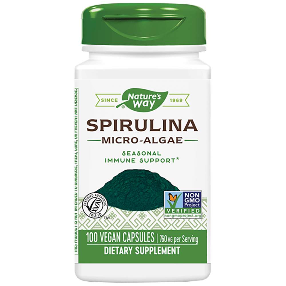 Nature's Way Spirulina 380 mg - Спирулина 380 mg