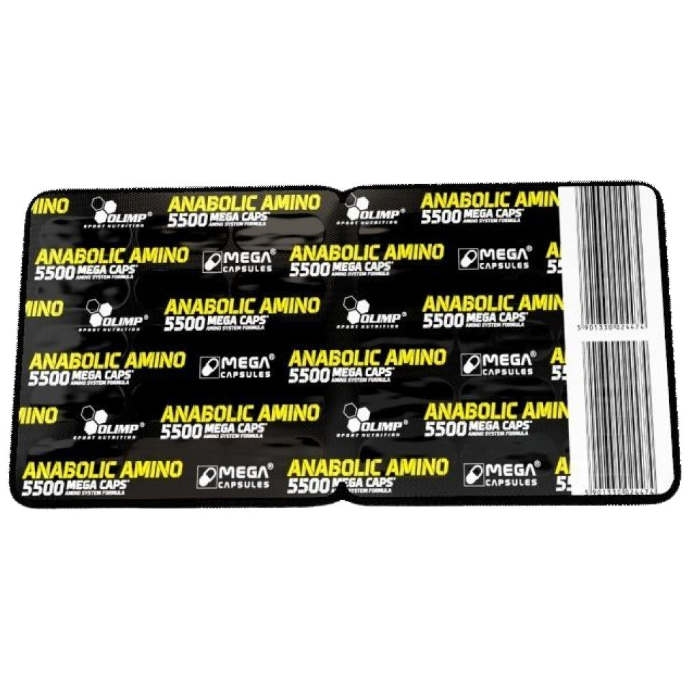 Olimp Sport Nutrition Anabolic Amino 5500 - Аминокиселини на таблетки