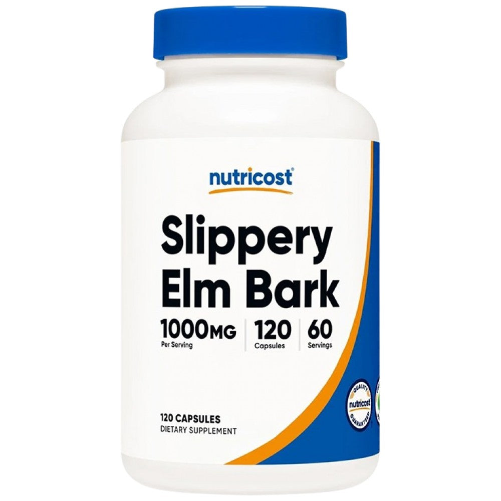 Nutricost Slippery Elm Bark 500 mg - Хлъзгав бряст кора 500 mg
