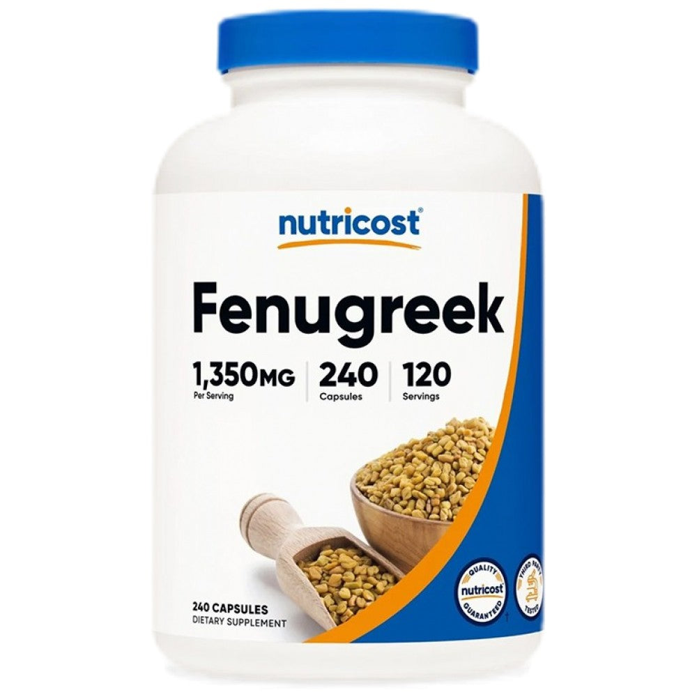 Nutricost Fenugreek 1350 mg - Сминдух 1350 mg