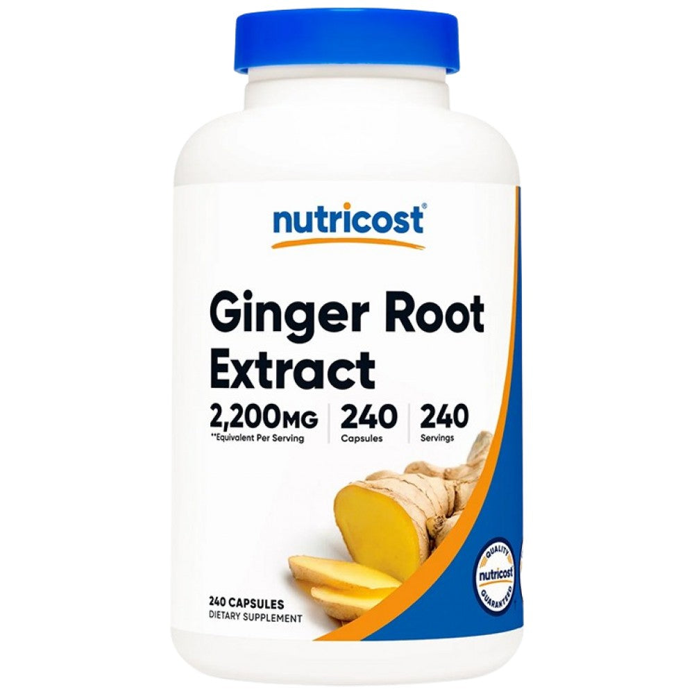 Nutricost Ginger Root Extract 550 mg - Джинджифил екстракт 550 mg