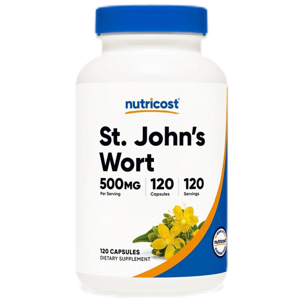 Nutricost St. John Wort 500 mg - Жълт кантарион 500 mg