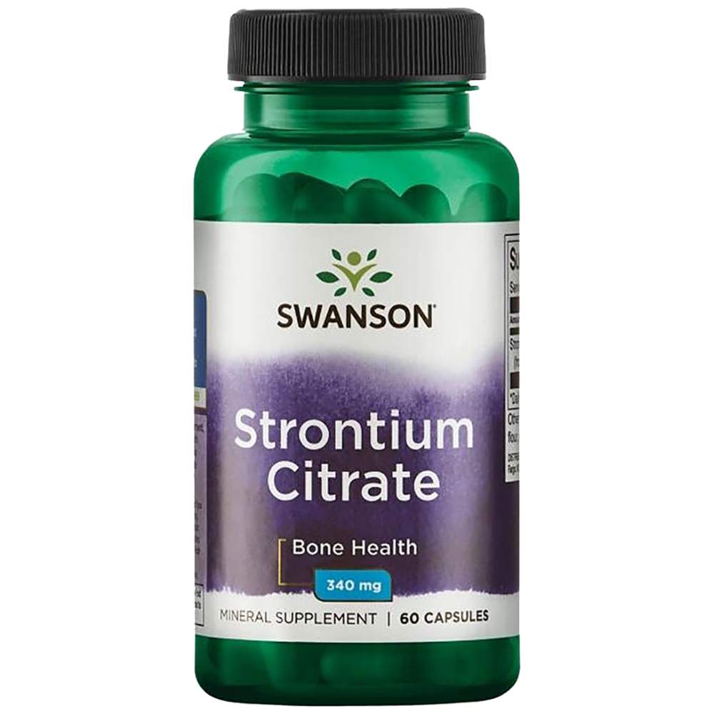 SWANSON Strontium Citrate 340 mg - Стронциев цитрат 340 mg