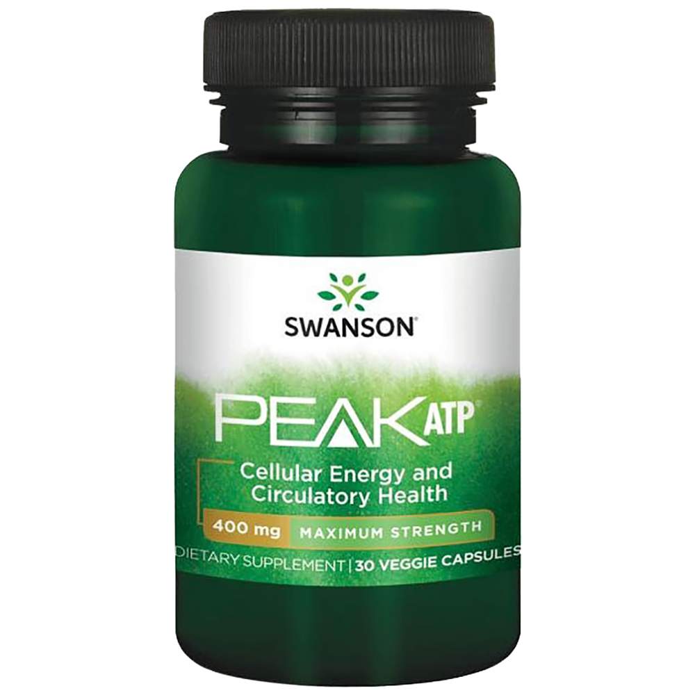 SWANSON Maximum Strength Peak ATP 400 mg - ATP за сила и енергия 400 mg