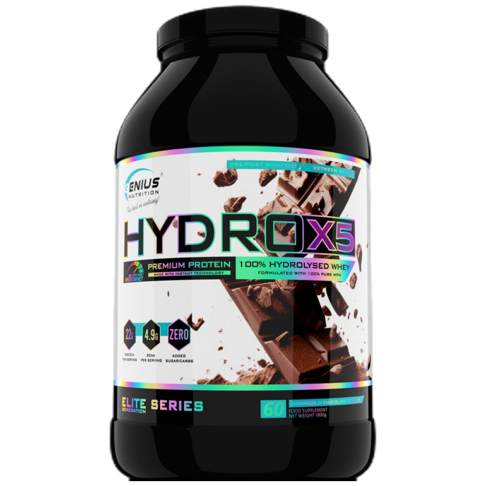 Genius Nutrition Hydro X5 100% Hydrolyzed Whey - Суроватъчен протеин хидролизат