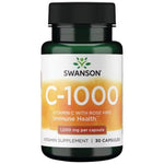 SWANSON Vitamin C with Rose Hips 1000 mg - Витамин Ц с шипка 1000 mg