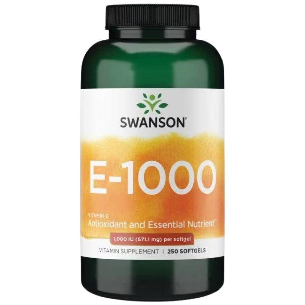 SWANSON Natural Vitamin E 1000 IU - Натурален Витамин E 1000 IU