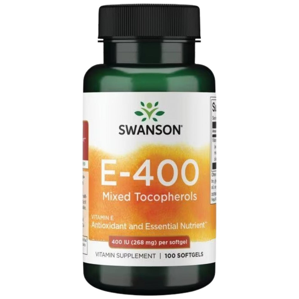 SWANSON Vitamin E 200 IU Mixed Tocopherols - Витамин E 200 IU