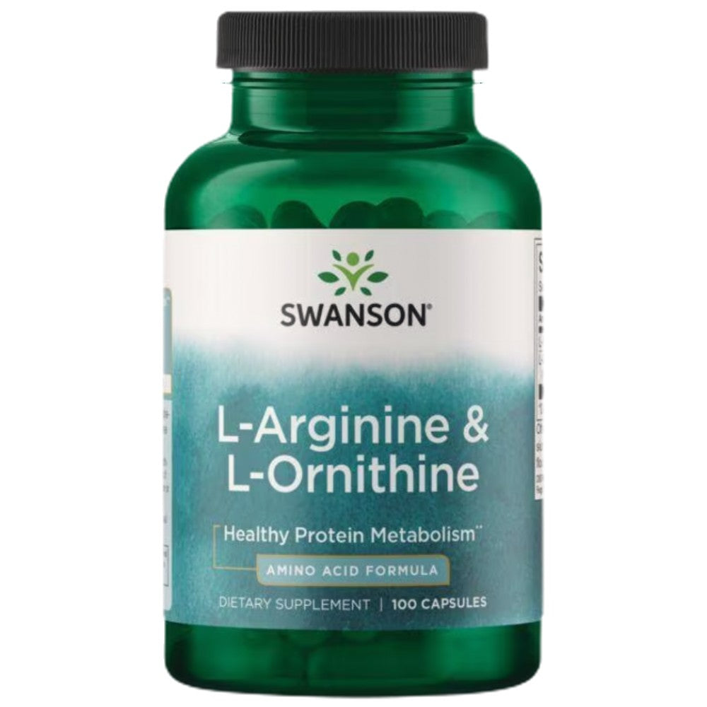 SWANSON L-Arginine & L-Ornithine - Аргинин с орнитин