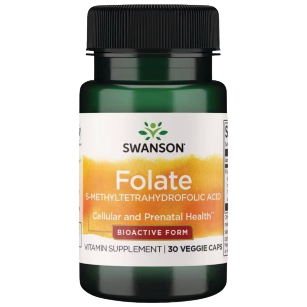 SWANSON Folate 5-Methyltetrahydrofolic Acid 680 mcg - Активен фолат 680 mcg