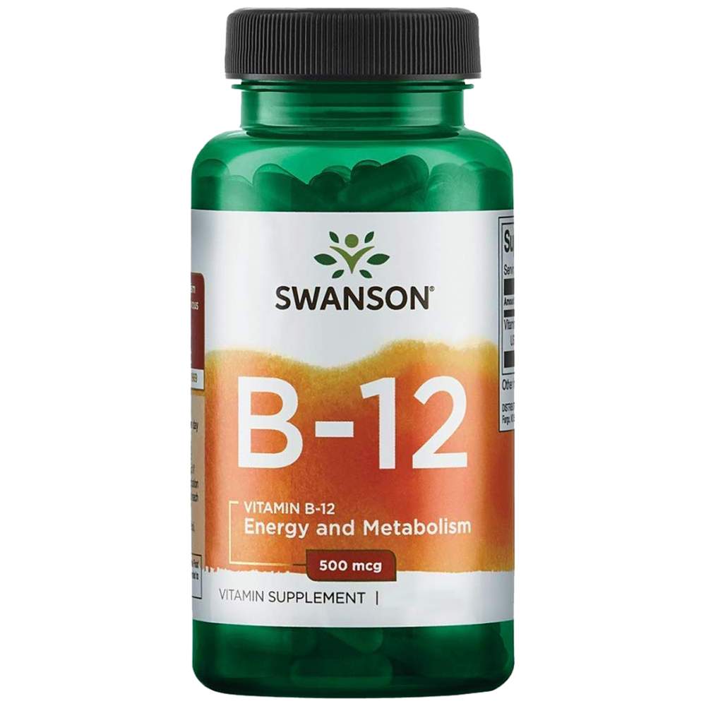SWANSON Vitamin B-12 500 mcg - Витамин Б12 500 mcg